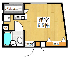 ジュネス武庫之荘の間取り