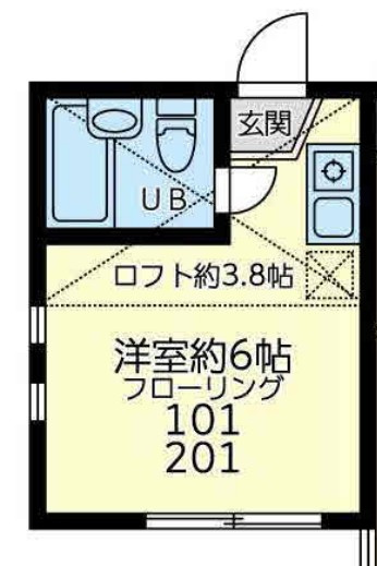 【間取り】 | ユナイト山手ラパスの瞳