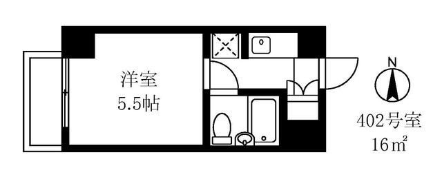 メゾンコモド小石川の間取り