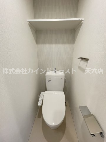 エスリード　ザ・グラン天六（旧エスリードレジデンス天神橋筋六丁目）のトイレ|コンパクトで使いやすいトイレです