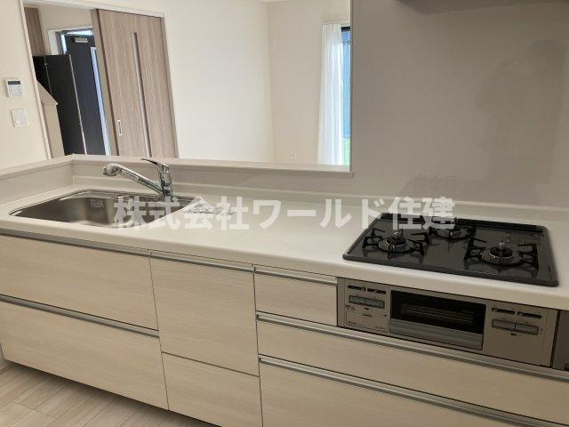 国立谷保833番のキッチン