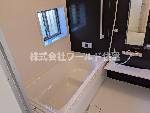 国立谷保833番の浴室