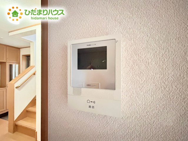 上尾市西宮下4丁目　中古戸建の防犯設備