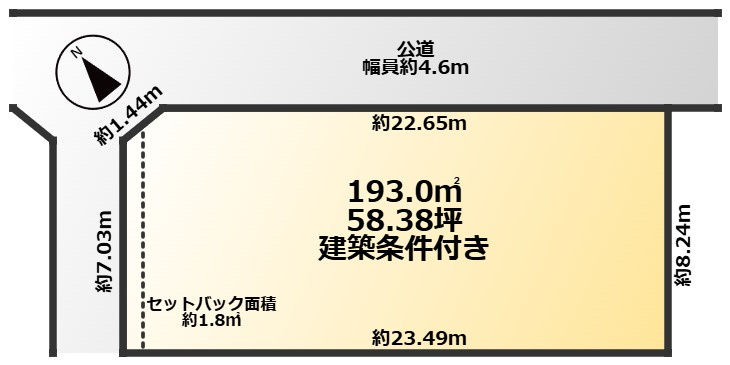 COLORSグリーンヒル　東近江市佐野町　角地限定1区画