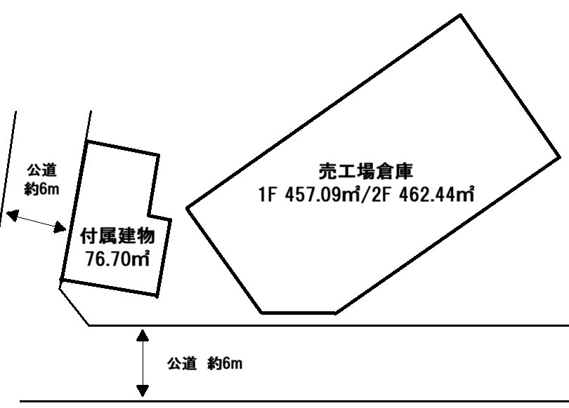大阪市城東区新喜多東2丁目売工場倉庫61215万円の間取り