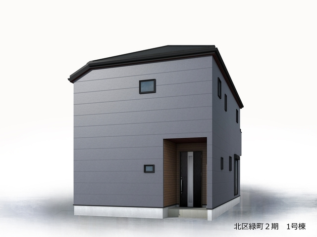 リーブルガーデン神戸市北区緑町2期の外観パース