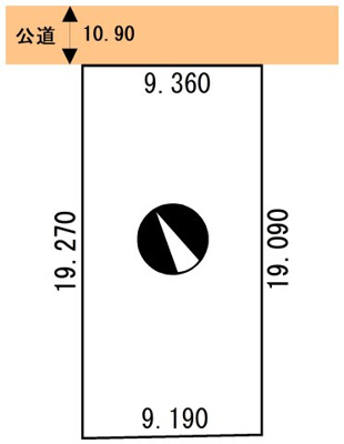 【区画図】 | 入舟7丁目13-7売地