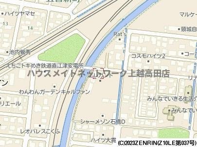 エレガントＡの地図|位置図