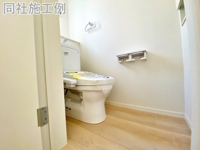 新築戸建　クレイドルガーデン曽我部町寺長縄手のトイレ|同社施工例