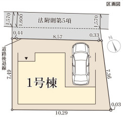 リーブルガーデン大阪市旭区生江3期の区画図
