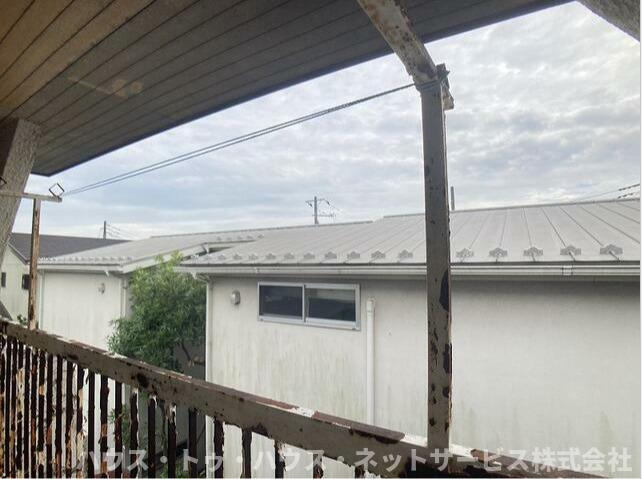 柏市豊住２丁目戸建のバルコニー
