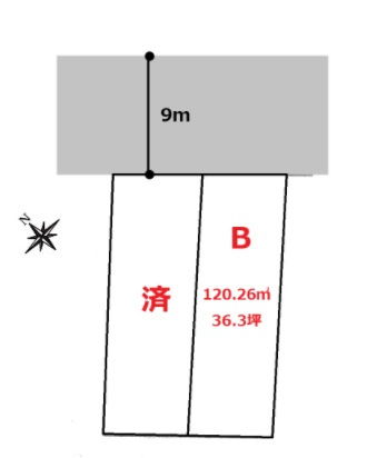  | 高崎市竜見町売地　Ｂ