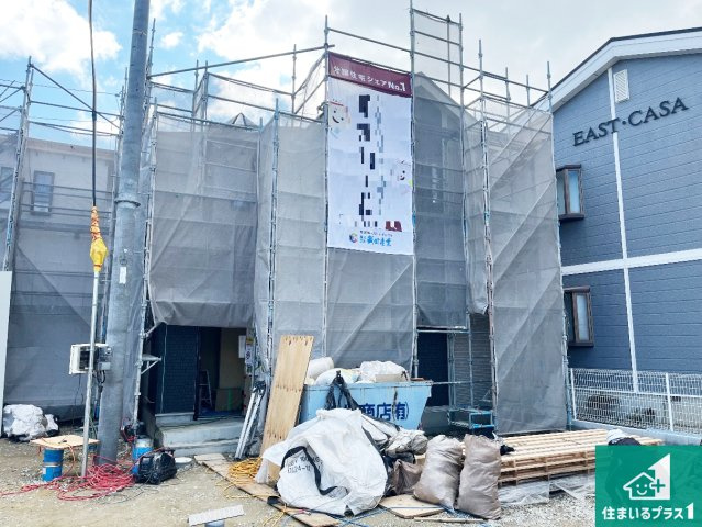 明石市二見町東二見　第1期　新築一戸建ての外観|現在建築中！落ち着いた街並みで新生活を始めることが出来そう！周辺の物件も併せてご紹介させて頂きます！