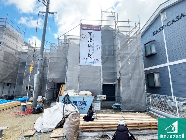 明石市二見町東二見　第1期　新築一戸建ての外観|現在建築中！落ち着いた街並みで新生活を始めることが出来そう！周辺の物件も併せてご紹介させて頂きます！