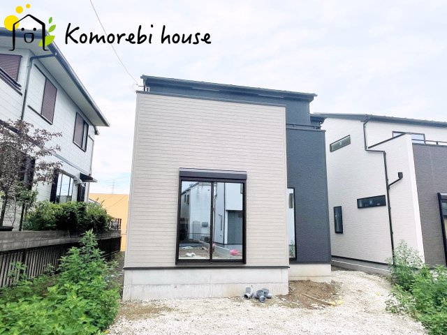 北本市東間　4期　新築一戸建て　グラファーレ　02の外観|外観は落ち着いています