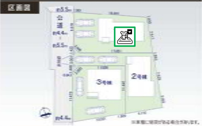 【区画図】 | 前橋市北代田町　新築住宅 | 日常のお買い物に困らない住環境が魅力♪