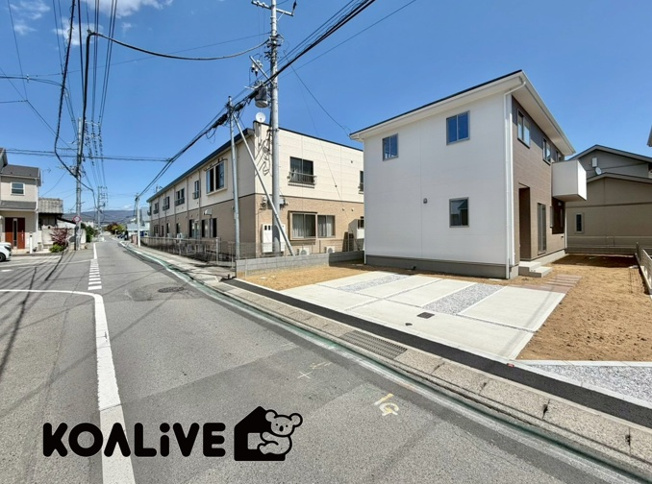 【外観】 | 前橋市北代田町　新築住宅 | 早朝やお仕事帰りのご見学にもすぐ対応致します！
KOALIVE 【0120-919-727】