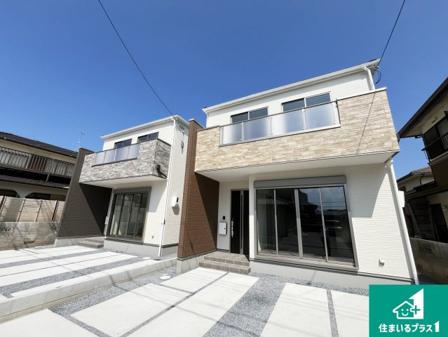 守山市岡町　第1期　新築一戸建ての外観|流行に左右されないシンプルな外観！