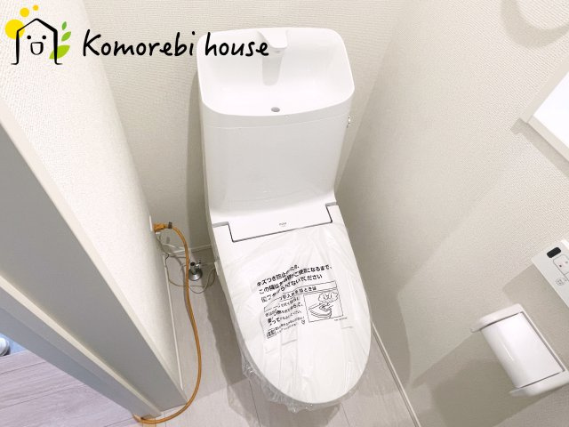 北本市東間　4期　新築一戸建て　グラファーレ　03のトイレ|清潔感のあるトイレです