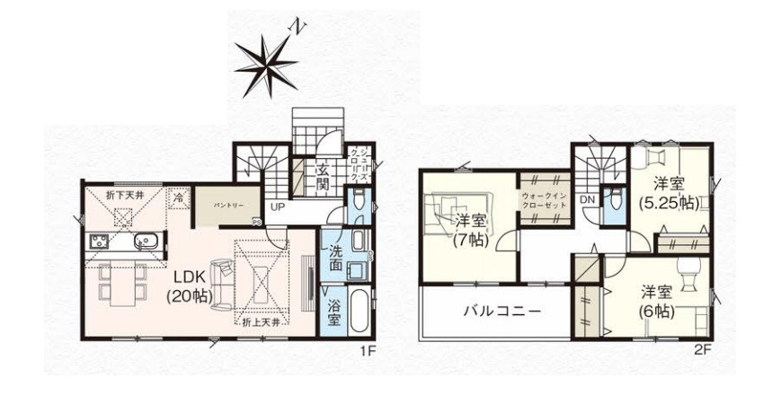 北本市東間　4期　新築一戸建て　グラファーレ　03