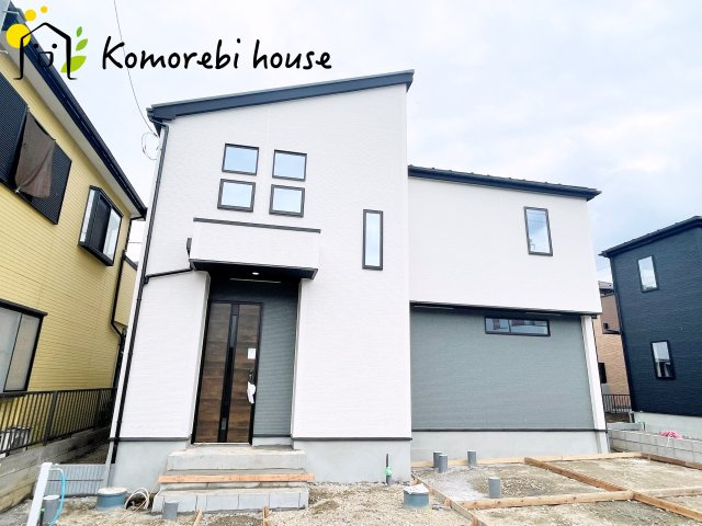 北本市東間　4期　新築一戸建て　グラファーレ　03の外観|おしゃれな外観です
