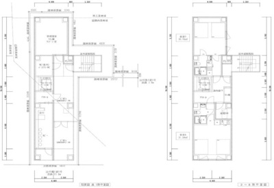 【参考プラン】 | 墨田区本所4丁目　売地　1区画 | 建物プラン例（こちらの建物プランは商業+賃貸用プランとなっております。）
居住用プラン作成をご希望の方はお気軽にお申し付けください。