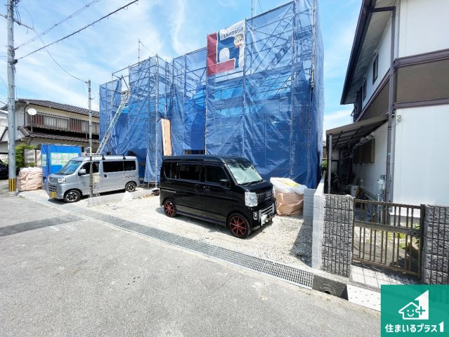 守山市岡町　第1期　新築一戸建ての外観|現在の進捗状況です！順調に作業進行中、完成が待ち遠しいです！詳細の間取り等、お気軽にお問い合わせください！