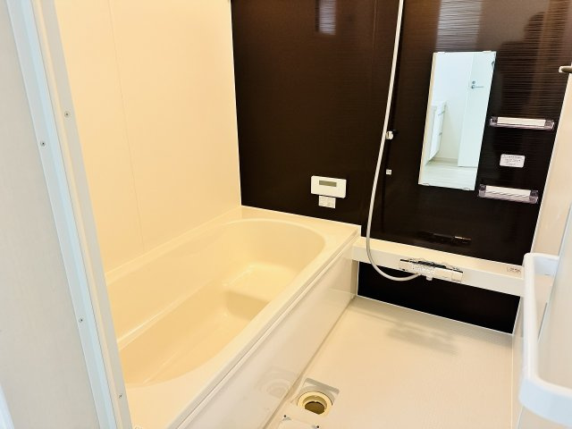 八王子市　本町　新築一戸建て　４期の浴室|～のびのびくつろげるバスルーム　１日の締めくくりに癒やしのバスタイムを～