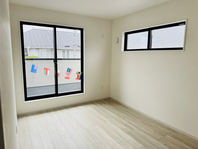 八王子市　本町　新築一戸建て　４期の寝室|～2階7.8帖の主寝室　ベッドなど大型家具のレイアウトもしやすい広さです～