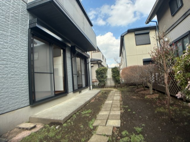 緑が丘２丁目　中古戸建の庭