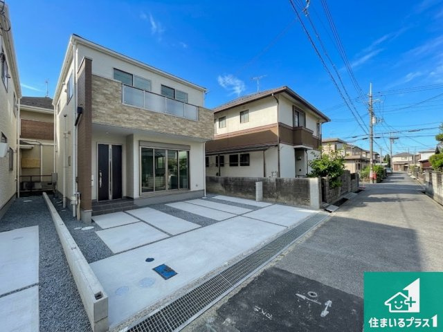 ★守山市岡町　第1期　新築一戸建ての外観|安心の10年保証！外観を美しく保ち、雨水で汚れを落とします！気になることがありましたら、お気軽にお問い合わせください！