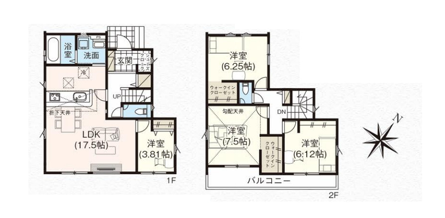 北本市東間　4期　新築一戸建て　グラファーレ　04