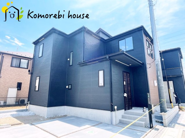 北本市東間　4期　新築一戸建て　グラファーレ　04の外観|おしゃれな外観です