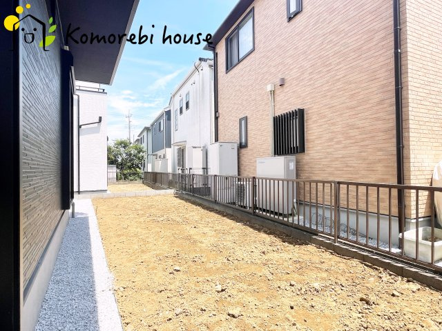 北本市東間　4期　新築一戸建て　グラファーレ　04の庭|お庭も活用できます