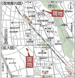 【地図】 | 大井町金子　新築戸建て　御殿場線「相模金子駅」徒歩11分