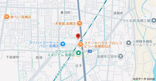 パレ若松の地図