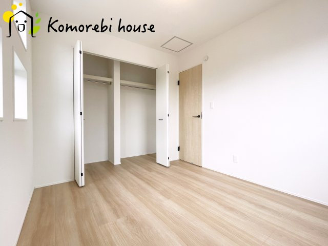北本市東間　4期　新築一戸建て　グラファーレ　05の収納|専用の収納スペースです