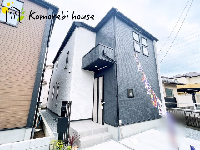北本市東間　4期　新築一戸建て　グラファーレ　05の外観|おしゃれな外観です
