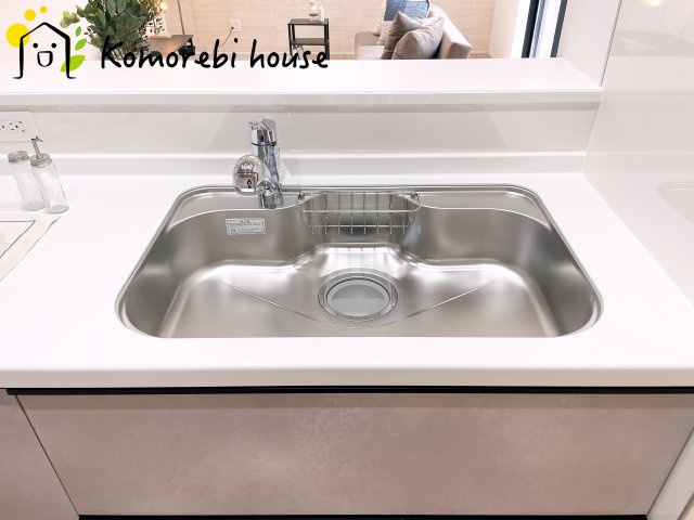 北本市東間　4期　新築一戸建て　グラファーレ　05のキッチン|使いやすいキッチンです