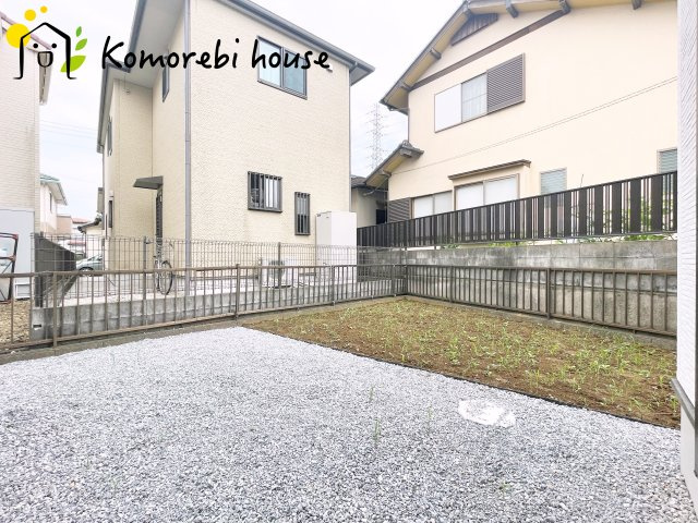 北本市東間　4期　新築一戸建て　グラファーレ　05の庭|お庭も活用できます