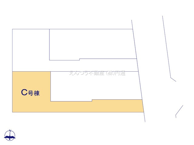 ハートフルタウン小幡4丁目の区画図