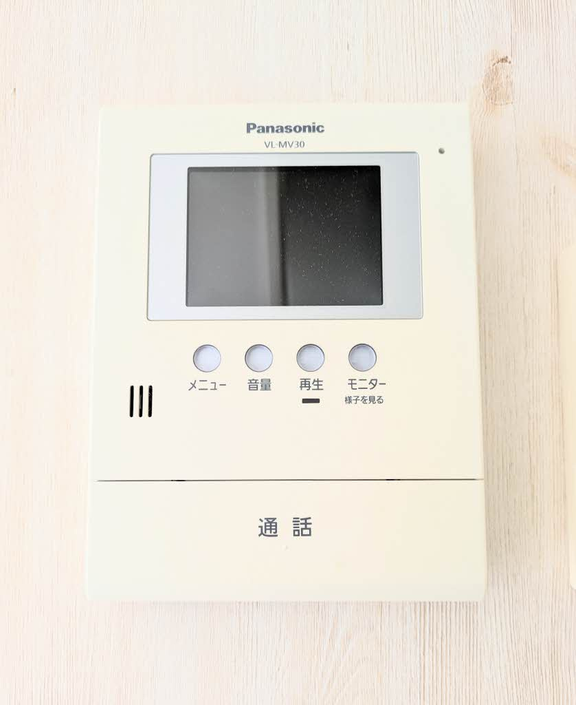 シャーメゾン東岐波C棟のセキュリティ|モニター付きインターホン