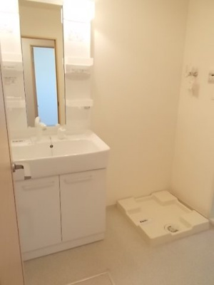 【洗面所】 | グランジュテ | 【グランジュテ】脱衣スペースもあります