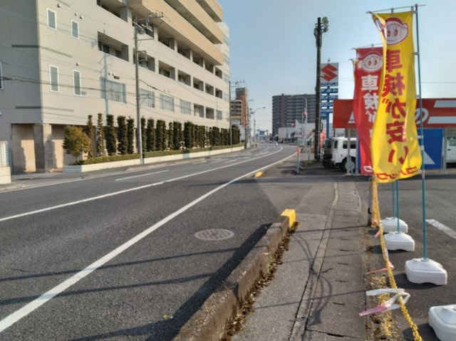 宇都宮市東町　倉庫のその他|前面道路