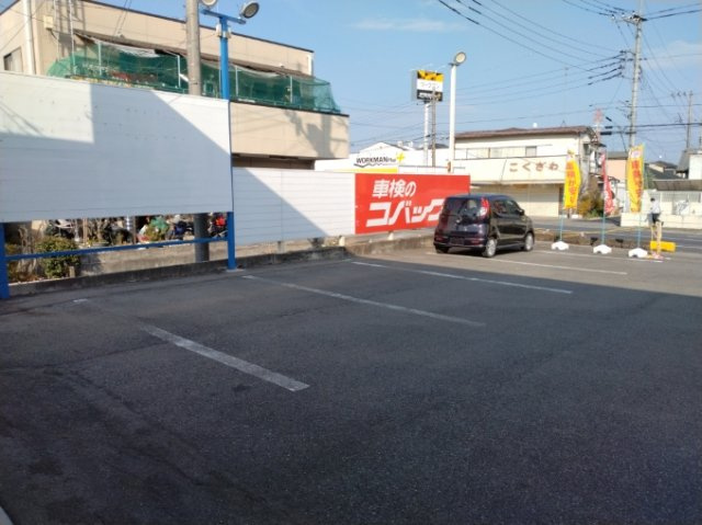 宇都宮市東町　倉庫の駐車場