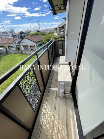 セジュールSSのバルコニー|別号室参考写真