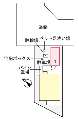 【区画図】 | クロワール | 駐車場