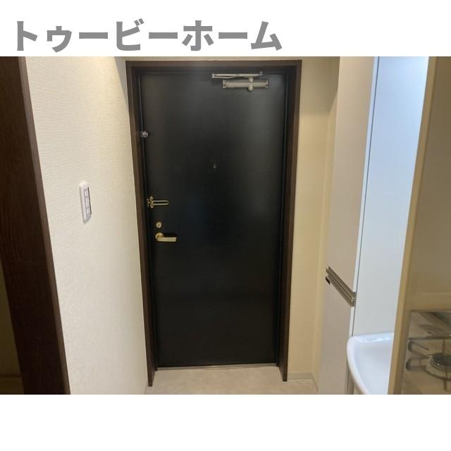 リブレス川越南大塚の玄関|明るい玄関です