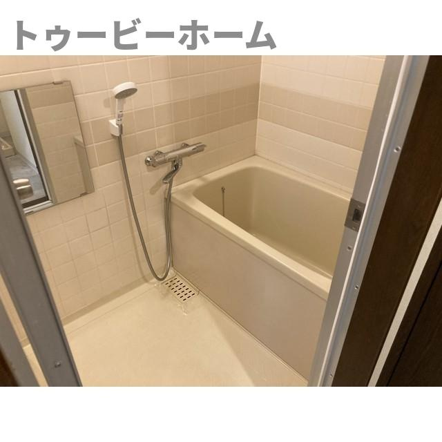 リブレス川越南大塚の浴室|日々の疲れを癒すお風呂付です