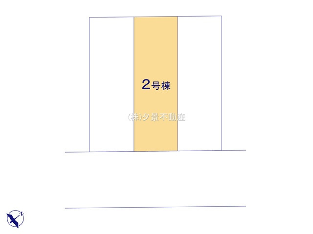 《仲介手数料無料》南区白幡６丁目5-1新築一戸建てブルーミングガーデンの区画図